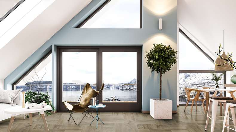Gerflor CV-Belag - TEXLINE 2231 PATCHWOOD BROWN