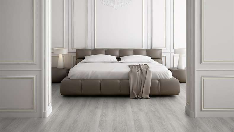 Gerflor Klick Vinyl - Virtuo 55 Rigid Acoustic EIR Bohem Dark grey | Trittschalldämmung integr. (39081457)