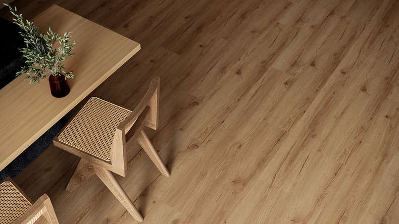 planeo WPC Klick Vinyl - PUREtec MAX 70 EIR Classic Light Oak | Trittschalldämmung integr. (RP-A50-6)