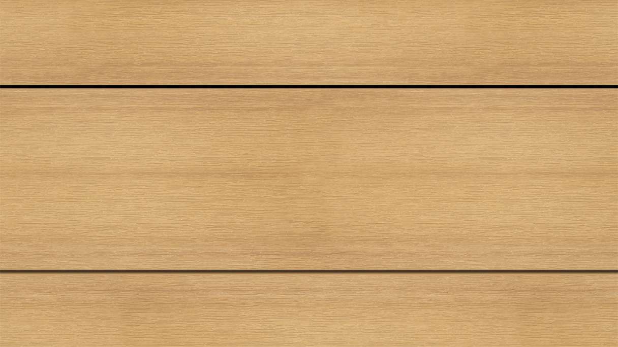 planeo WOODLine Nature - 3m WPC CoEx ummantelte Terrassendiele Verbundprofil leicht - Sand strukturiert/glatt gebürstet