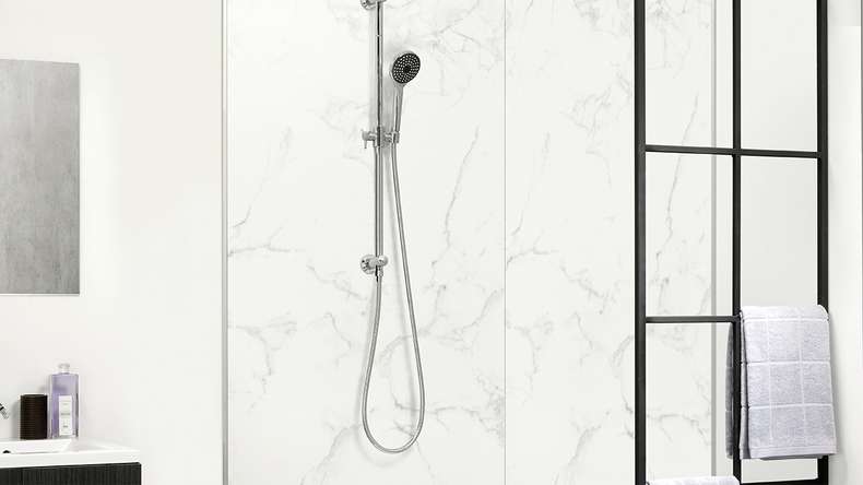 planeo StrongWall - Wandverkleidung Kunststoff XL Corlen 260 x 90 cm