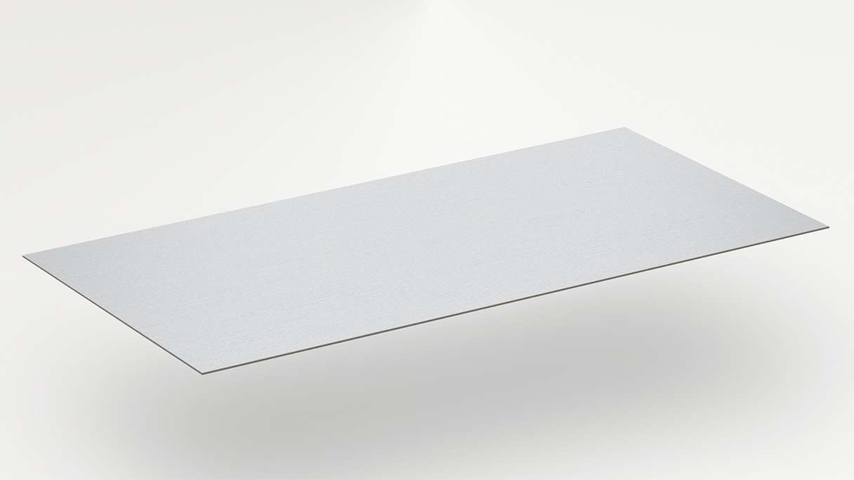 planeo Wandverkleidung SPC - CeraRock Tile Stripes Concrete White 120 x 60 cm