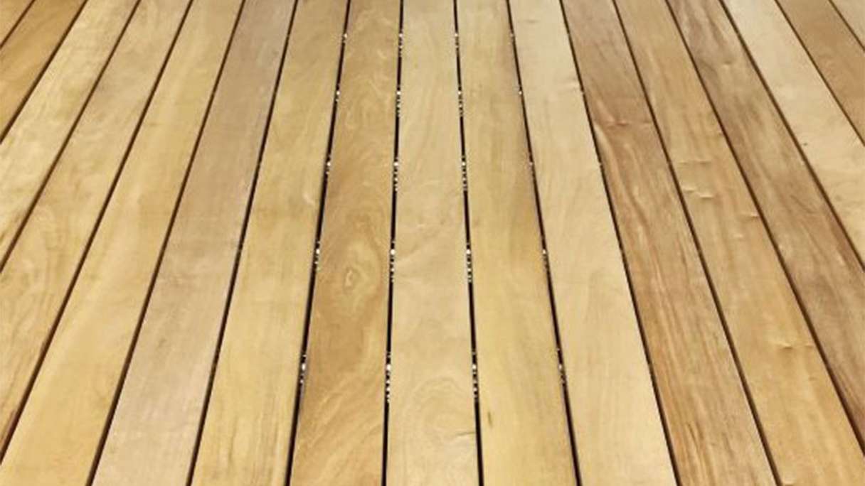 TerraWood Holzterrasse - GARAPA PRIME 25 x 145 x 3970mm beidseitig glatt