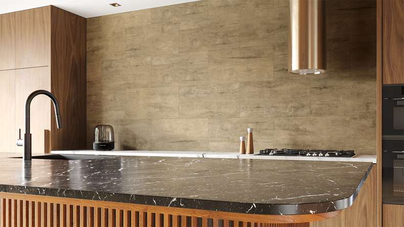 planeo Wandverkleidung Kunststoff - Wall&Floor Design Sora supermatt 80 x 40 cm