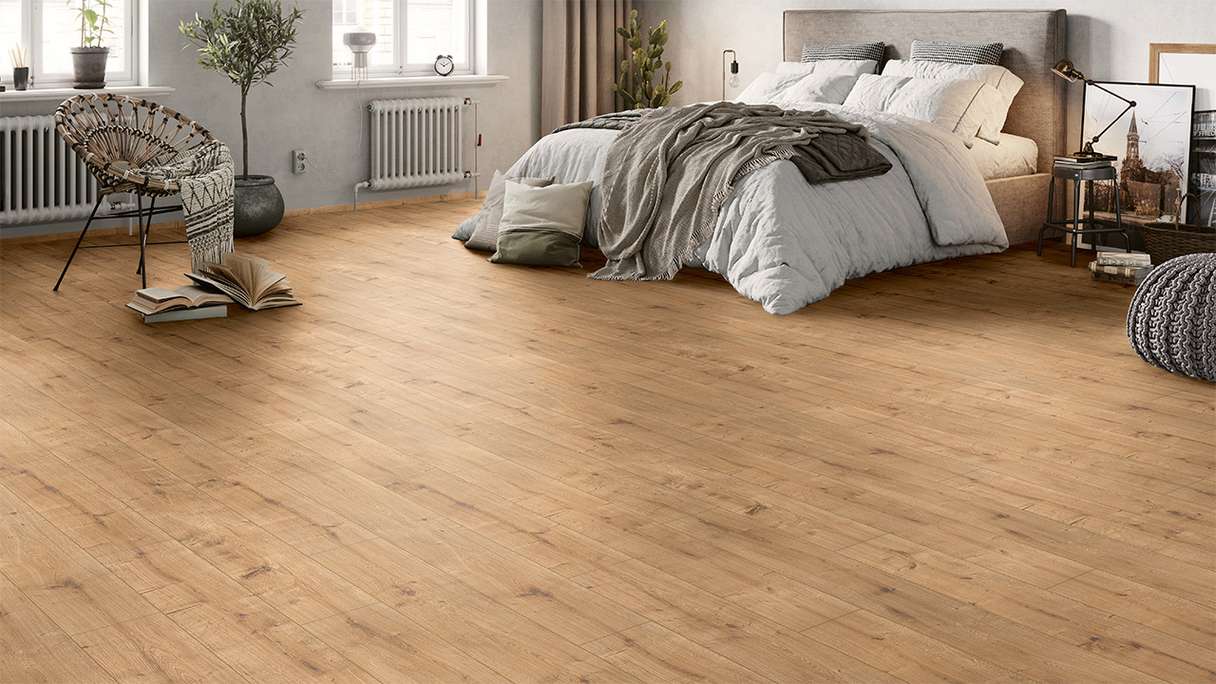 planeo Laminat - Eiche Kensington | antibakterielle Oberfläche (KRO-7002)
