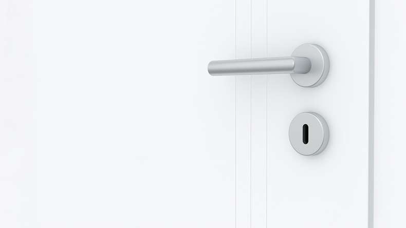 planeo Design-Innentür PUREA Vivo 6 Weißlack 9003 Designkante | lackiert - 1985 x 610|735|860|985 mm