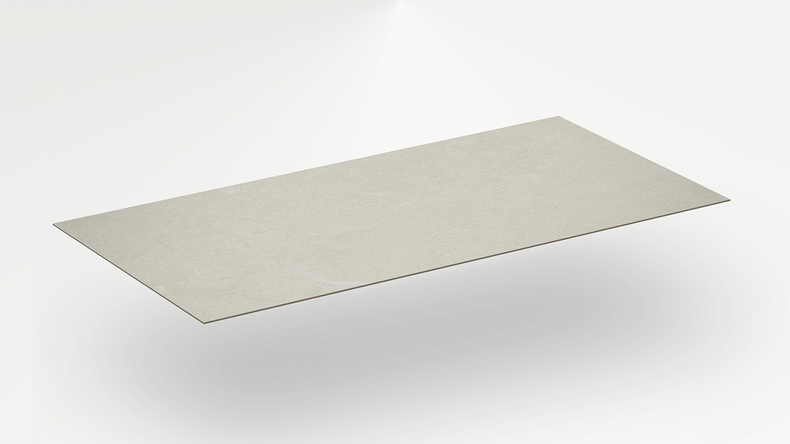 planeo Wandverkleidung SPC - CeraRock Tile Stripes Ivory Marble XL 280 x 117,5 cm