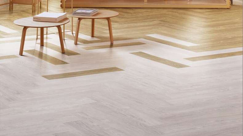 Forbo Allura Wood 55 Klebevinyl - Natural Ash 750 x 150 mm (63661DR5)
