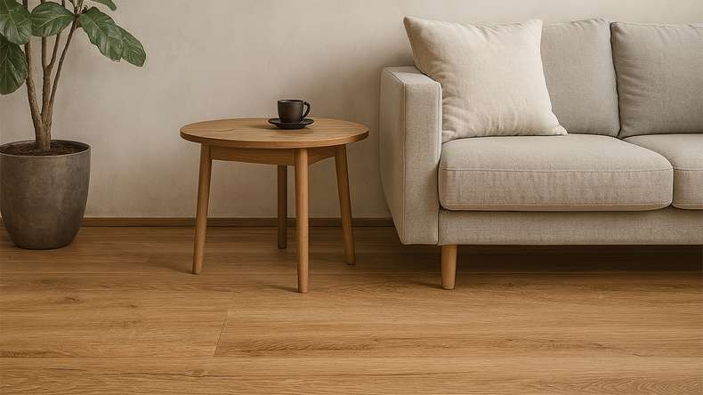 planeo Klick Vinyl Rigid - Eiche Arezzo 1,82m lange XL Diele | Trittschalldämmung integr. (MF-1021)