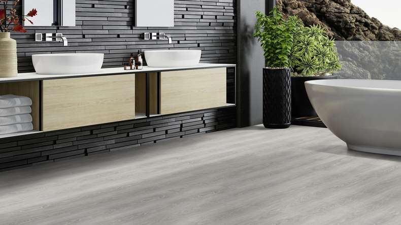 Gerflor Klebevinyl - Virtuo 30 EIR Bohem Dark Grey | Synchronprägung (38991457)