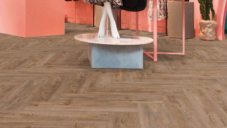 Project Floors Klebevinyl - Herringbone Wide PW 3150/HBX (PW3150HBX)