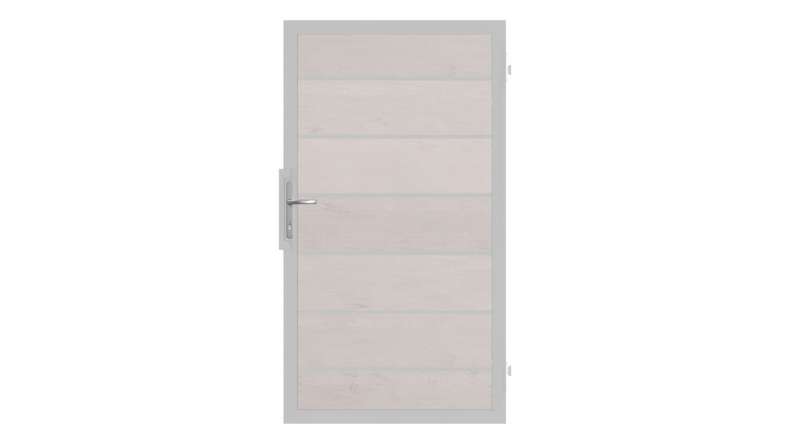 planeo Gardence Deluxe - BPC-Universaltor Bi-Color Sand mit Alurahmen
