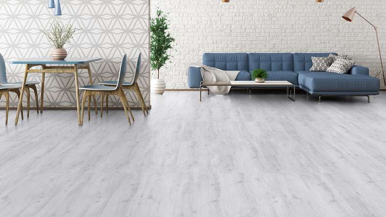 Gerflor Klick Vinyl - Senso Premium Rigid Acoustic Sunny white | Trittschalldämmung integr. (39470286)