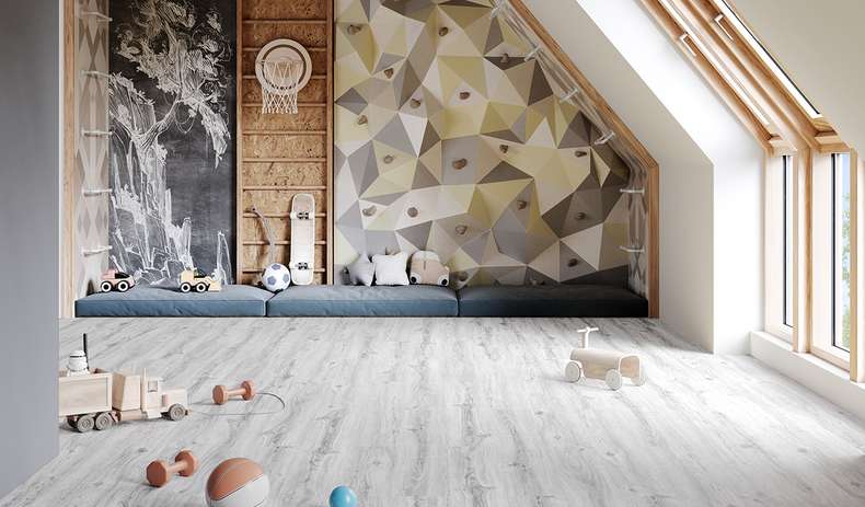planeo Klick Vinyl - Rigid Ice Oak 5G | Made in Germany (100P1007-N)