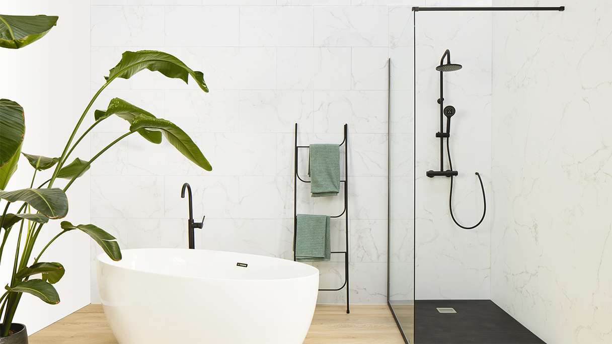 planeo StrongWall - Wandverkleidung Kunststoff XL Corlen 260 x 90 cm
