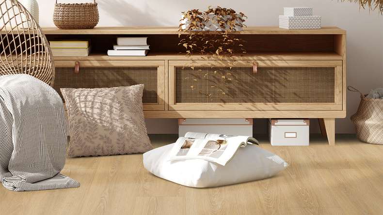 Gerflor Klick Vinyl - Senso Premium Rigid Acoustic Meadow honey | Trittschalldämmung integr. (39471540)