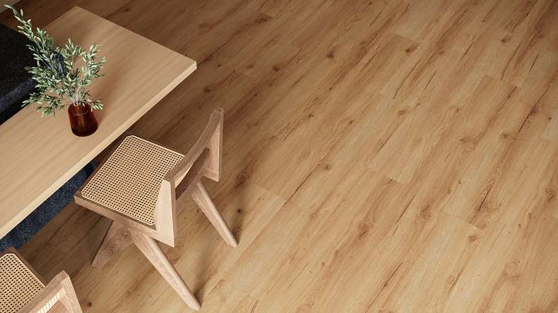 planeo WPC Klick Vinyl - PUREtec MAX 70 EIR Honey Nature Oak | Trittschalldämmung integr. (RP-A50-1)