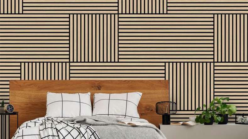 planeo Akustikpaneel - MixWall Timber Solid Flare Oak 52 x 52 cm | Echtholzfurnier (PLMW-00311C)