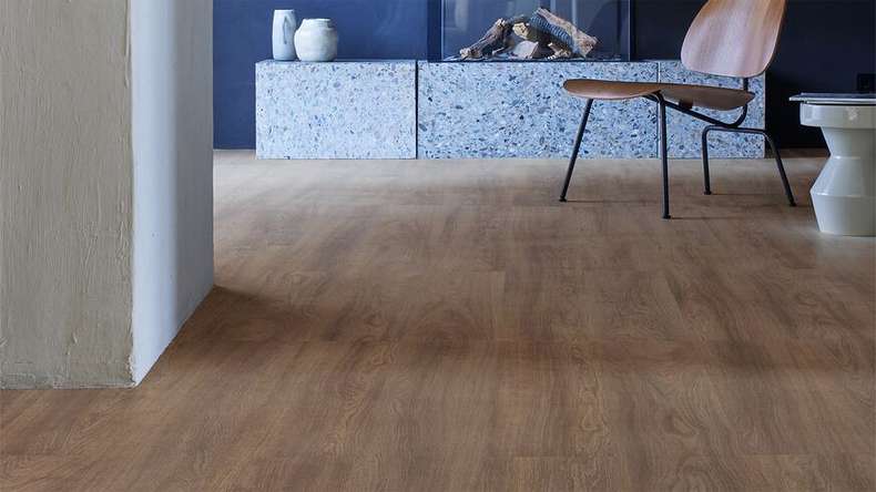 Forbo Allura Wood 40 Klebevinyl - Dark Serene Oak (63645DR4)