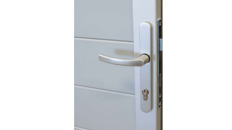 planeo Gardence Metallic - Alu-Universaltor Anthrazitgrau mit Alurahmen