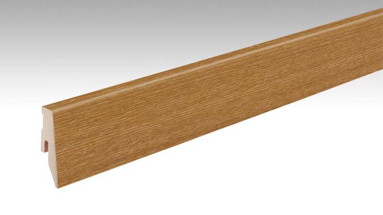 MEISTER Sockelleisten Fußleisten Eiche kastanienbraun 1268 - 2380 x 60 x 20 mm (200049-2380-01268 - 1030231268)