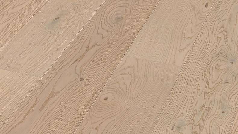 MEISTER Lindura-Holzboden HD 400 - 08937 Eiche lebhaft cremeweiß ultramattlackiert 2200 x 205 x 11 mm (500214-2200205-08937)