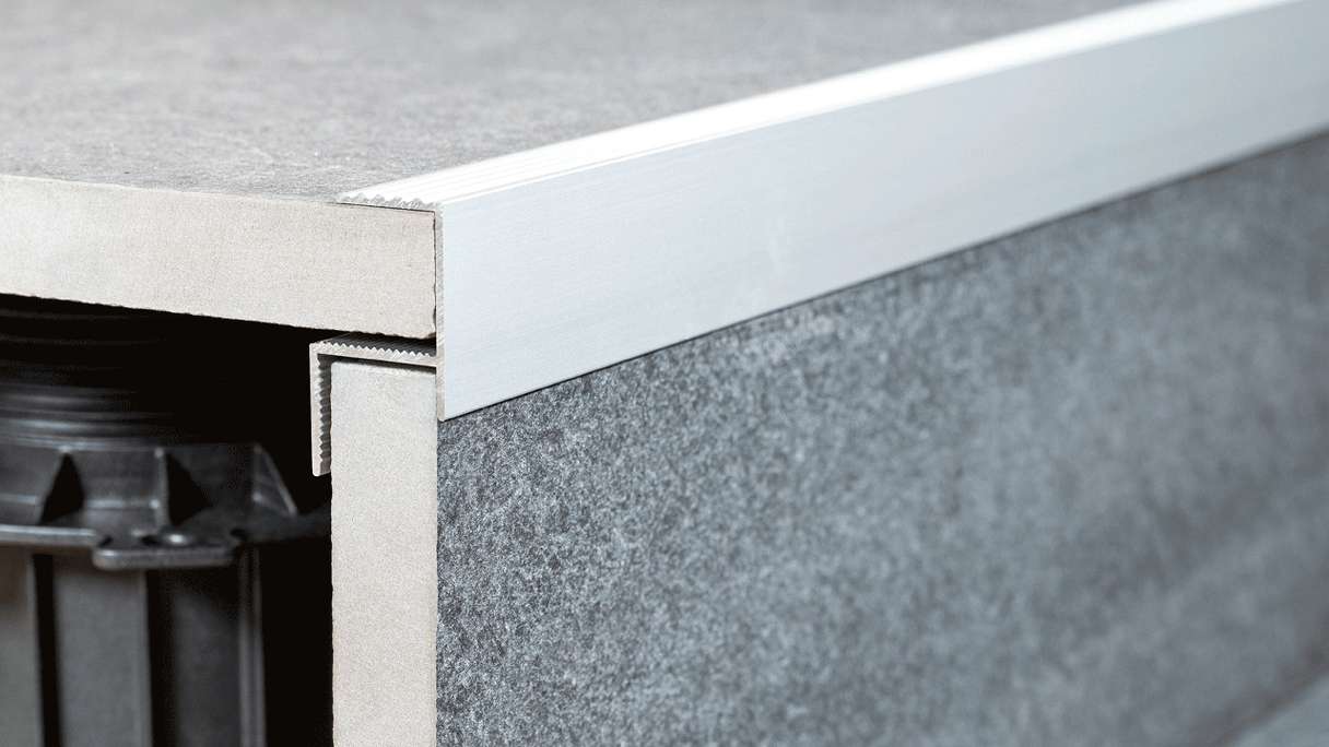 planeo Terrassen Rand- und Abschlussprofil 19-22mm
