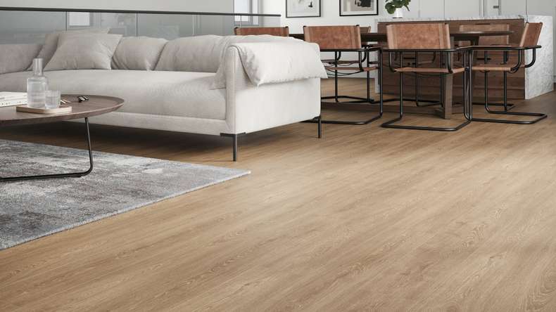 SKAVA Rigid Klick Vinyl - Home Mud Oak | wasserfest und Trittschalldämmung integr. (LO-1110)