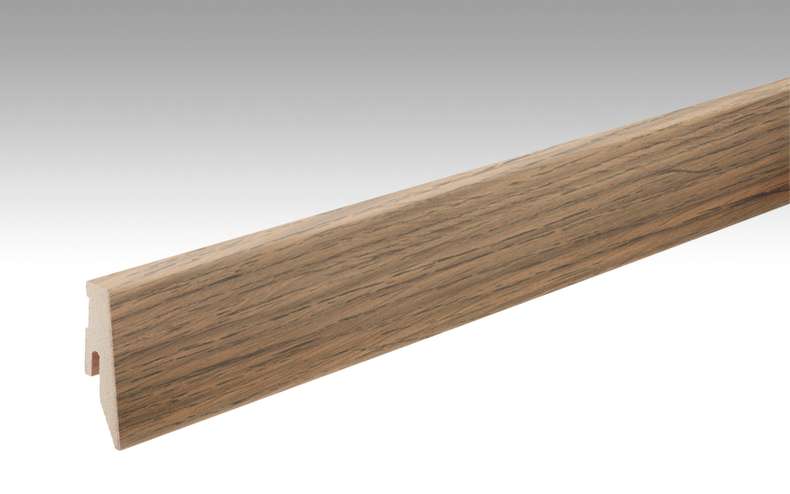 MEISTER Sockelleisten Fußleisten Eiche rust cognac 6256 - 2380 x 60 x 20 mm (200005-2380-06256 - 6938236256)
