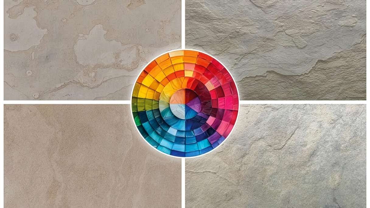 planeo EVOLITH Slate&Stone - Naturstein Wandverkleidung Siena Dust 1220 x 610 mm