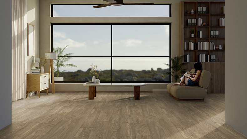 Gerflor CV-Belag - TEXLINE Nature 2388 Woodring Honey