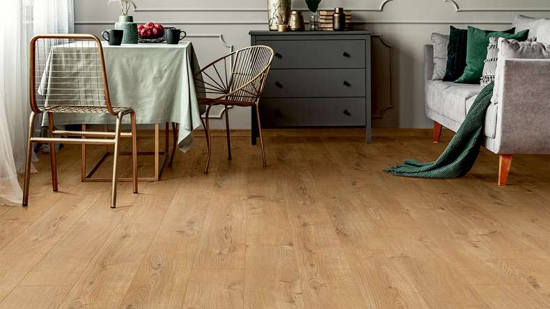 planeo Laminat - Eiche Braun | antibakterielle Oberfläche (KRO-8002)