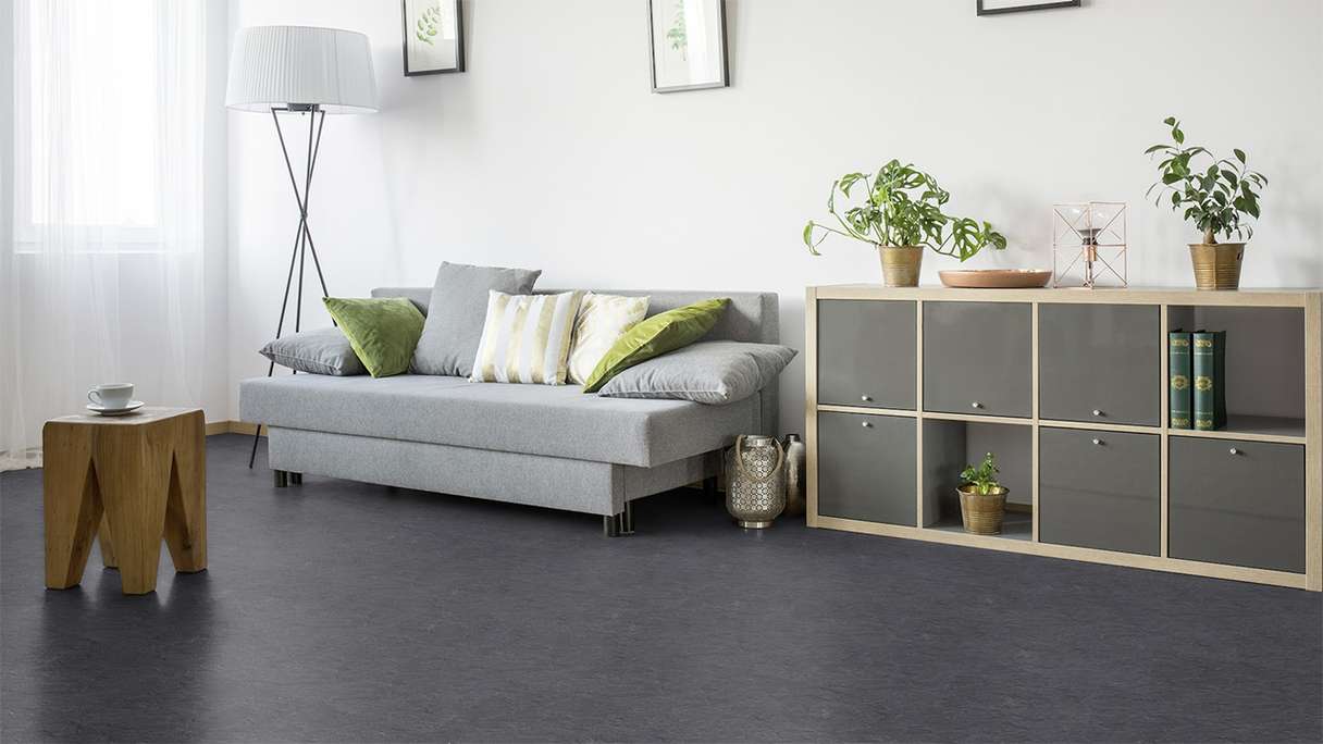 Gerflor Klebevinyl selbstklebend - Design Slate Anthracite (32370220)