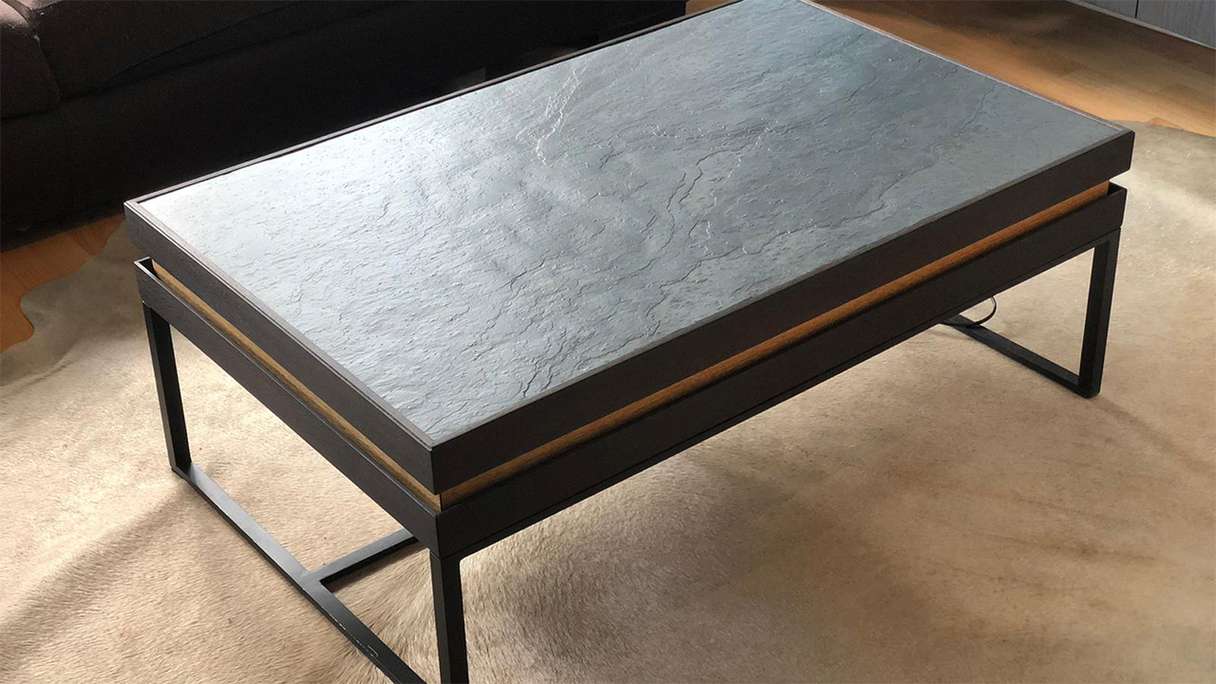planeo EVOLITH Slate&Stone - Naturstein Wandverkleidung Noctis 1220 x 610 mm
