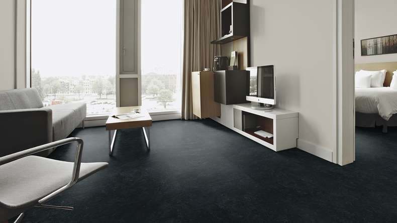 planeo Klebevinyl - SilentIQ Stone 2in1 Objekt Gravexo | Trittschalldämmung integr. (F-DS-SIQ-4080)