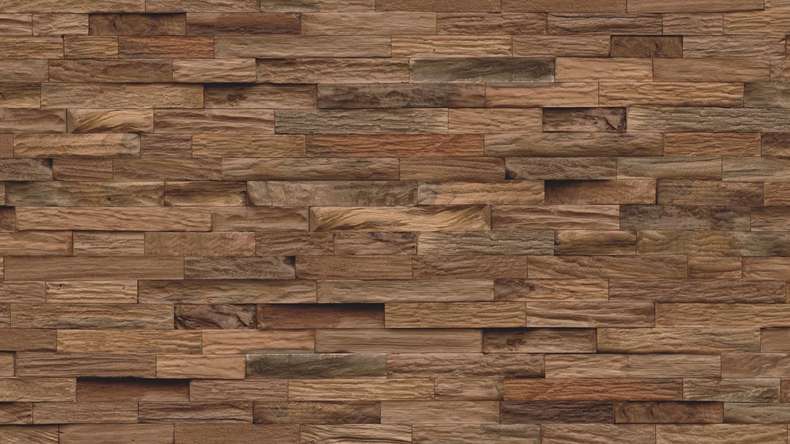 Skaben WoodWall - Teakwood Chic Sumatra Natur