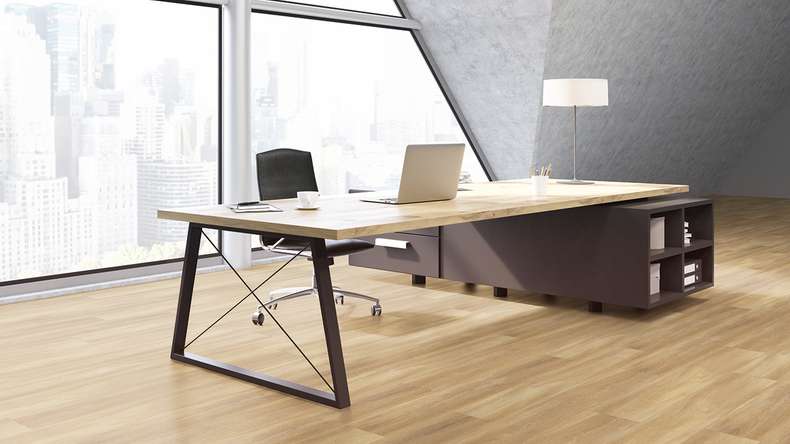 Gerflor Klick Vinyl Rigid - Creation 40 Clic Acoustic Bostonian Oak Honey | Trittschalldämmung integr. (61300851)