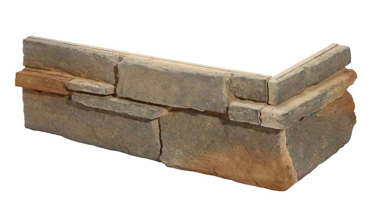 planeo StoneWall Solid Winkelriemchen Dolomit
