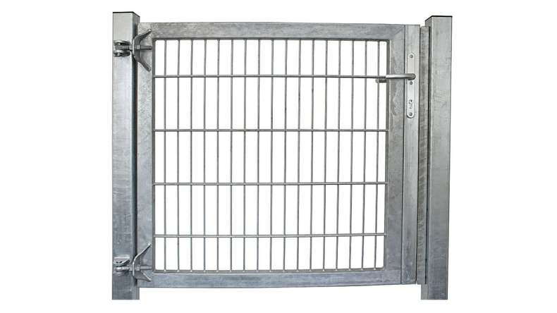 planeo Universaltor schwer 1-flg. Feuerverzinkt H 1000 x B 1325 mm inkl. Torpfosten