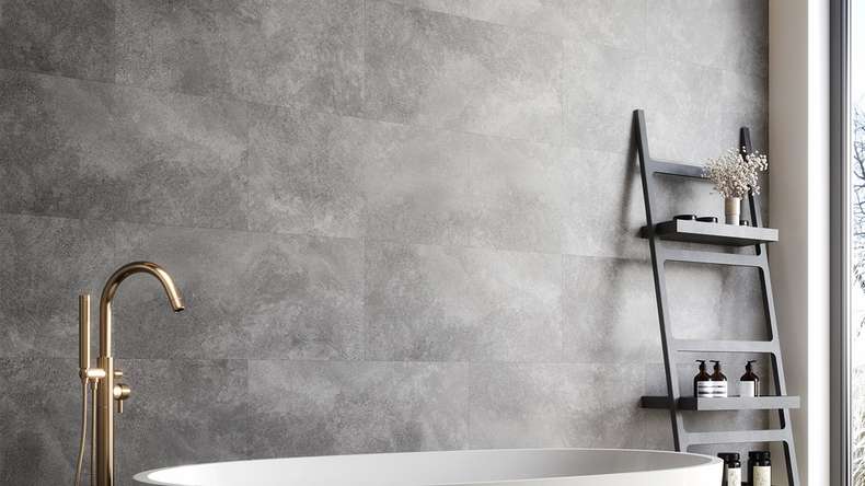 planeo Wandverkleidung Kunststoff - Wall&Floor Design Levo supermatt 80 x 40 cm