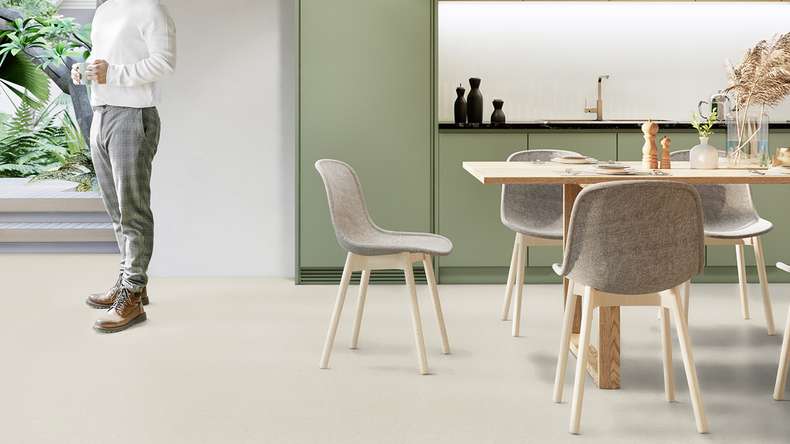 Gerflor CV-Belag - TEXLINE Nature 2377 Smooth Sand