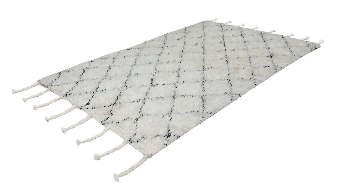 planeo Teppich - Casablanca 140 Natur / Elfenbein 120 x 170 cm