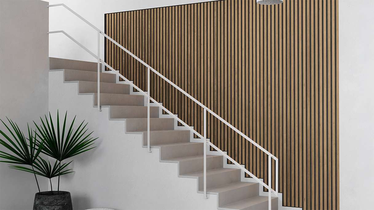planeo Akustikpaneele Pro - Eiche Rustikal - 250 x 60 cm