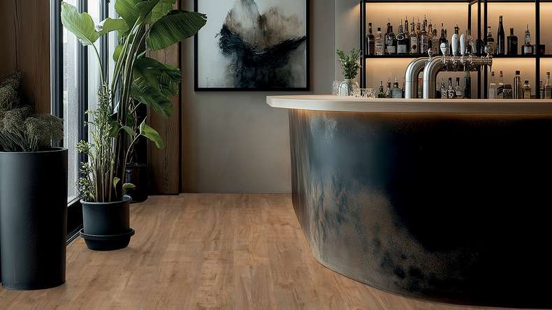 Gerflor Klick Vinyl Rigid - Creation 40 Clic Acoustic Savage Oak Greige | Trittschalldämmung integr. (61301708)