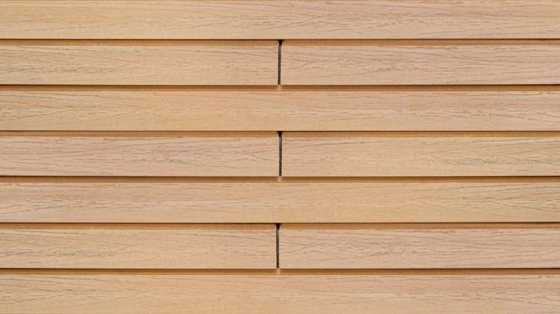 planeo Fassado - WPC Rhombusleiste Fassadenverkleidung Eichenbraun Small 6 m
