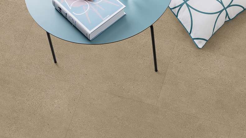 Gerflor Klick Vinyl Rigid - Creation 40 Clic Acoustic Backyard Taupe | Trittschalldämmung integr. (61321713)