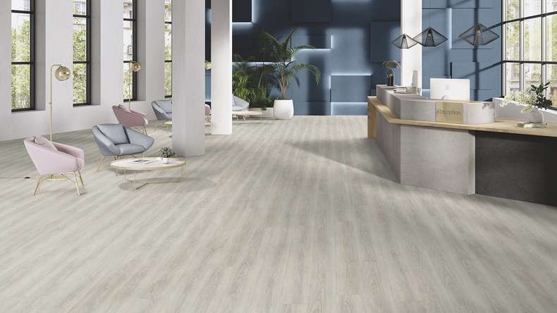 Gerflor Klick Vinyl Rigid - Creation 55 Clic Acoustic Charming Oak Grey | Trittschalldämmung integr. (61401279)