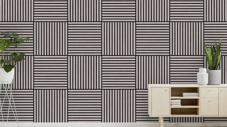 planeo Akustikpaneel - MixWall Timber Touch Velen Oak 52 x 52 cm | Echtholzfurnier (PLMW-20011A)