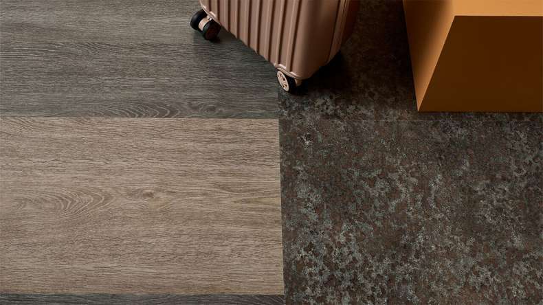 Forbo Allura Wood 40 Klebevinyl - Natural Collage Oak (60374DR4)