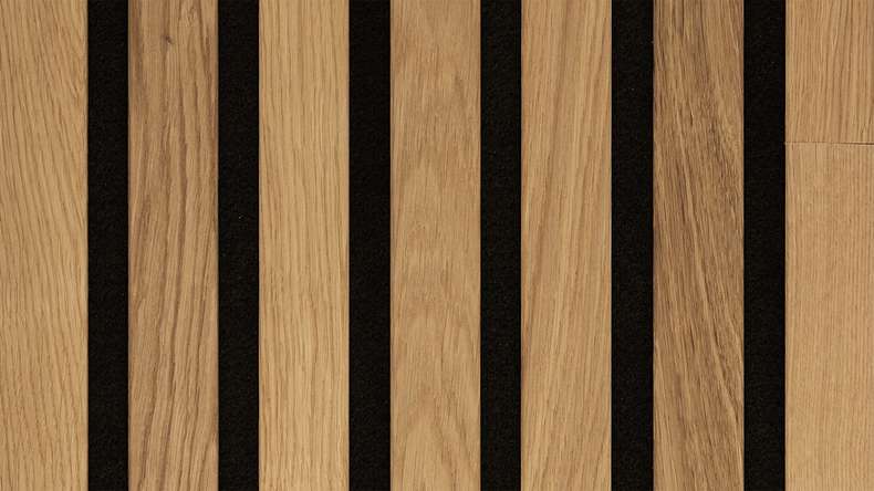 MEISTER Akustikpaneele Acoustic Sense WOOD - Eiche Natur 4310 - 260 x 33 cm (300011-2600330-04310 - 4845264310)